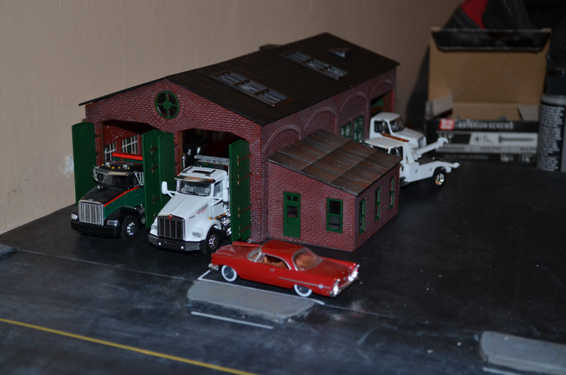 Illustration for article titled Wrong side of the Tracks diorama, part 9